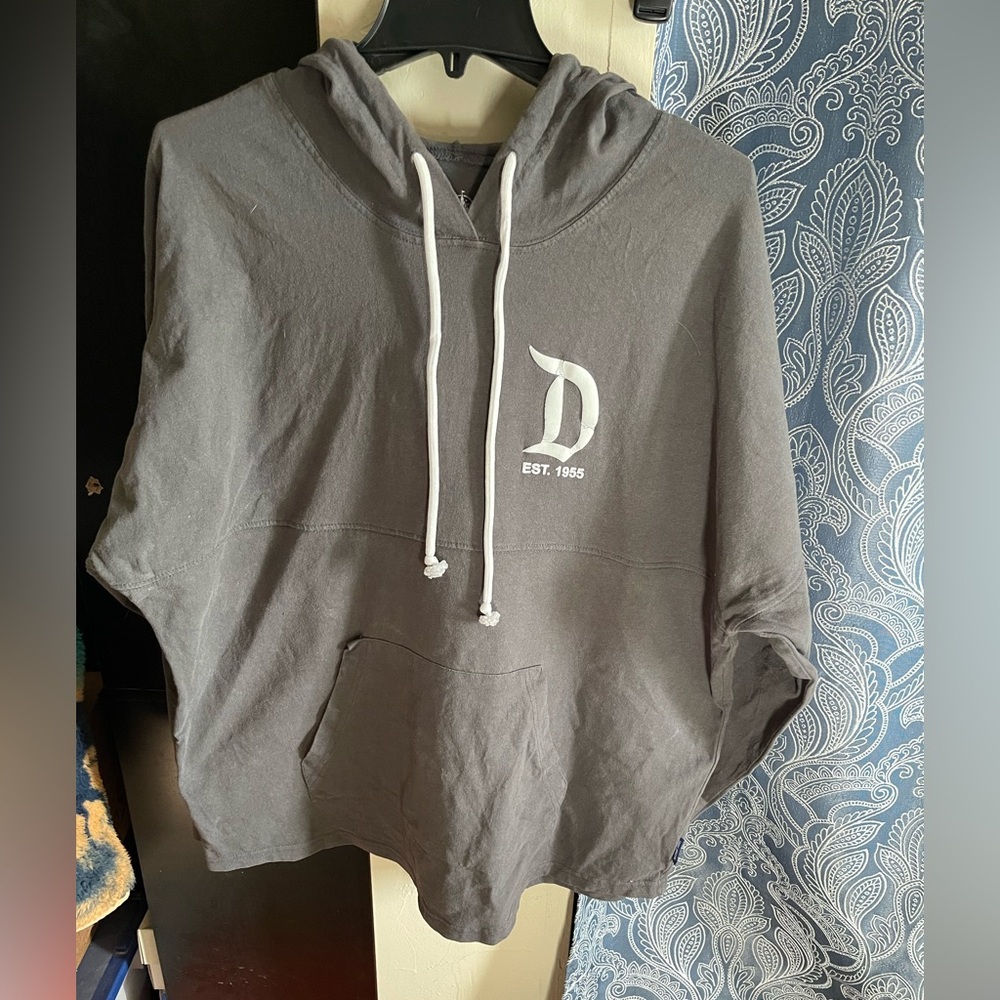 Disneyland (Disney Parks) Gray Spirit Jersey Hoodie Adults Sz. XL
